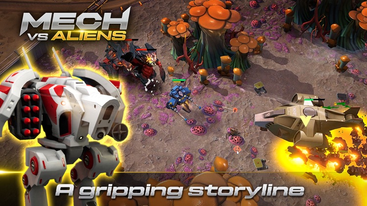 Mech vs Aliens: RPG screenshot-3