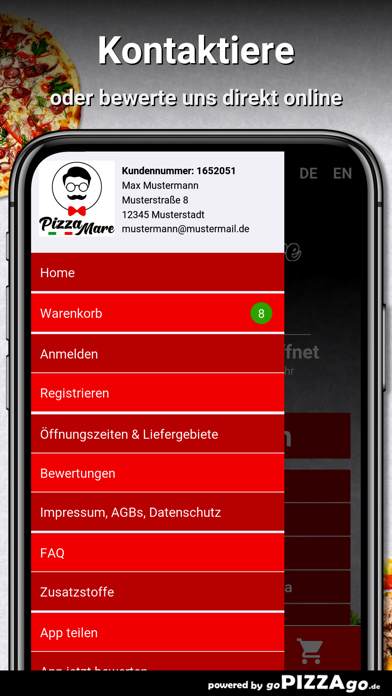 Pizza Mare Nürnberg screenshot 3