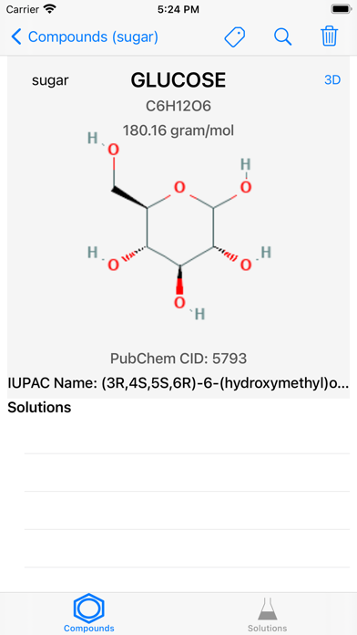 Search PubChem screenshot 3
