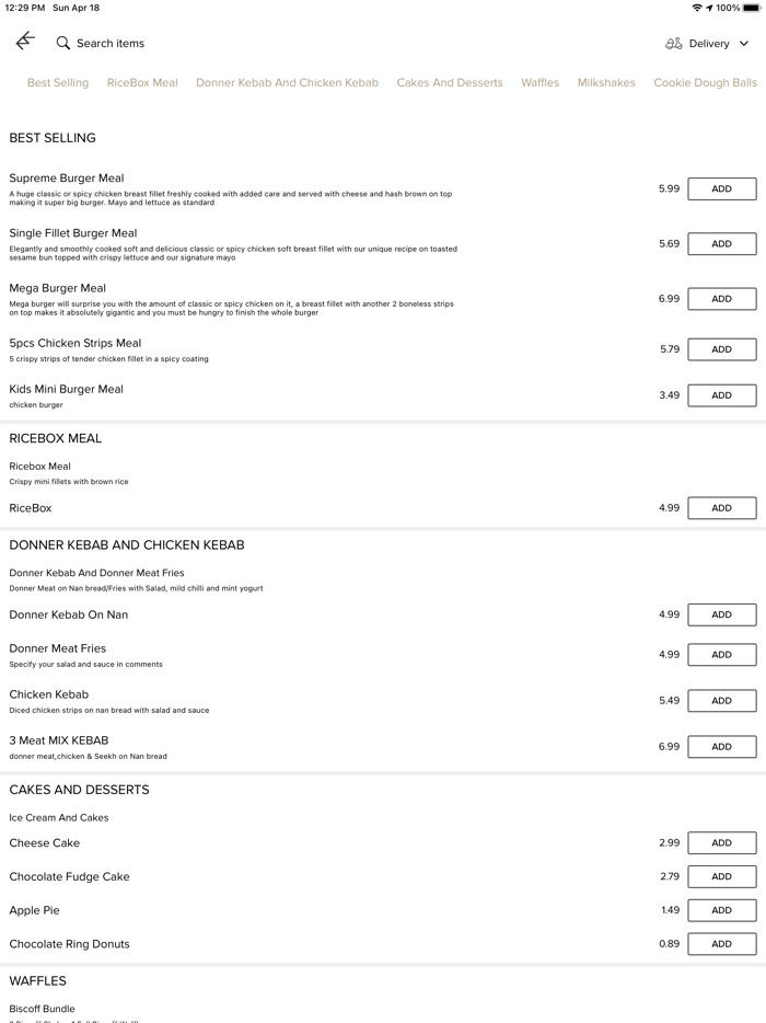 Chunky Chicken Stockport.