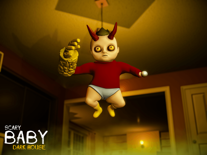 The Baby Walker in Dark House