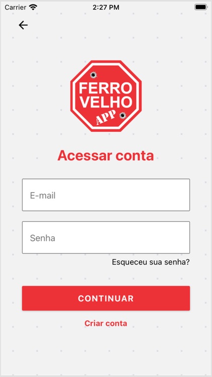 Ferro Velho App