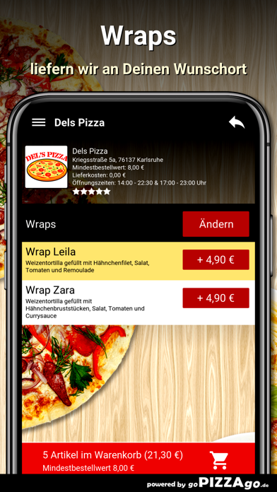 Dels Pizza Karlsruhe screenshot 6