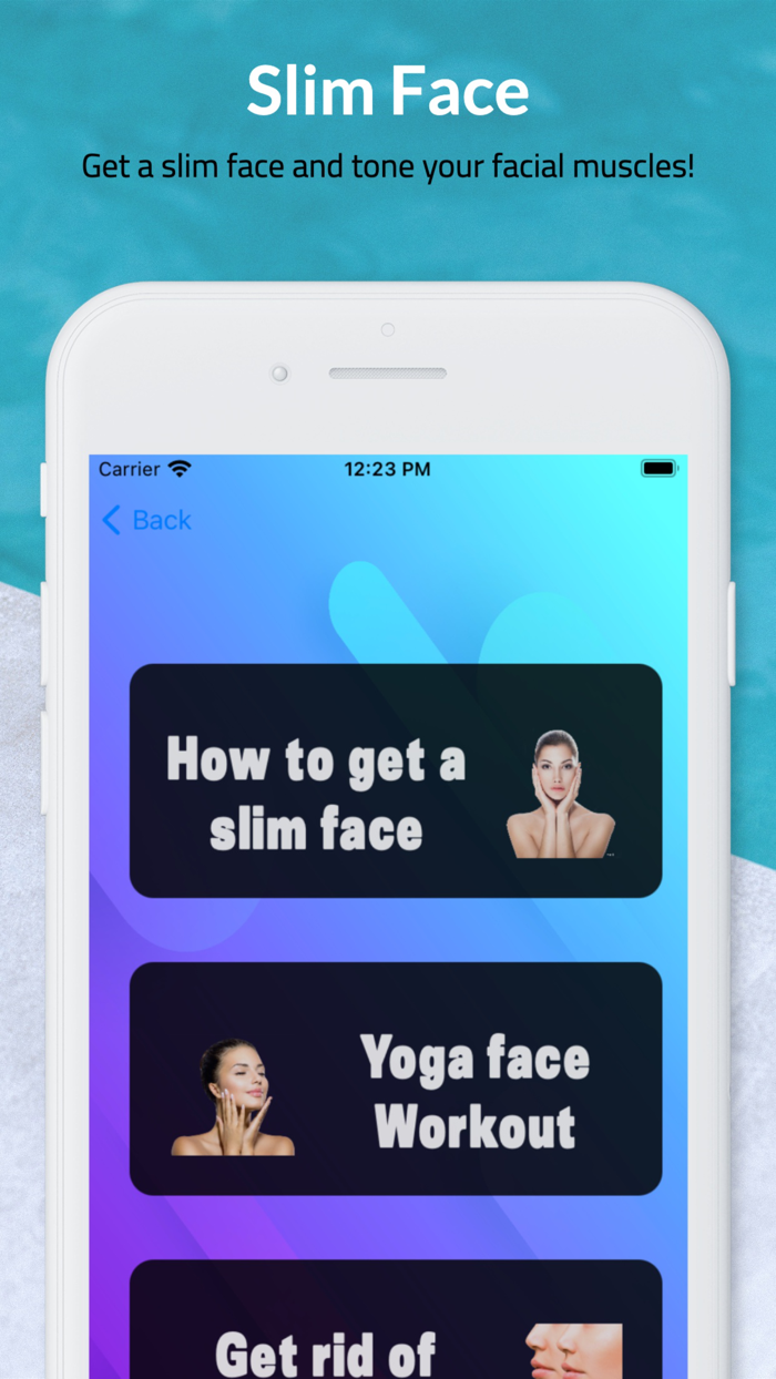 Slim Face remove double chin