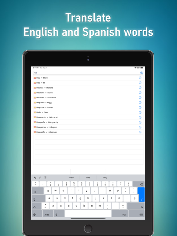 English to Spanish Dictionary! screenshot 3