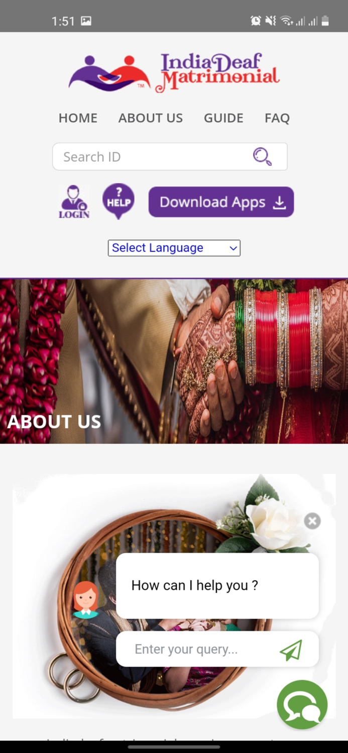 India Deaf Matrimonial - IDM