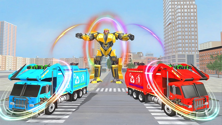 Garbage Robot Truck War