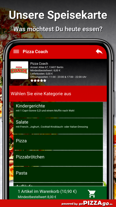 Pizza Coach Berlin screenshot 3