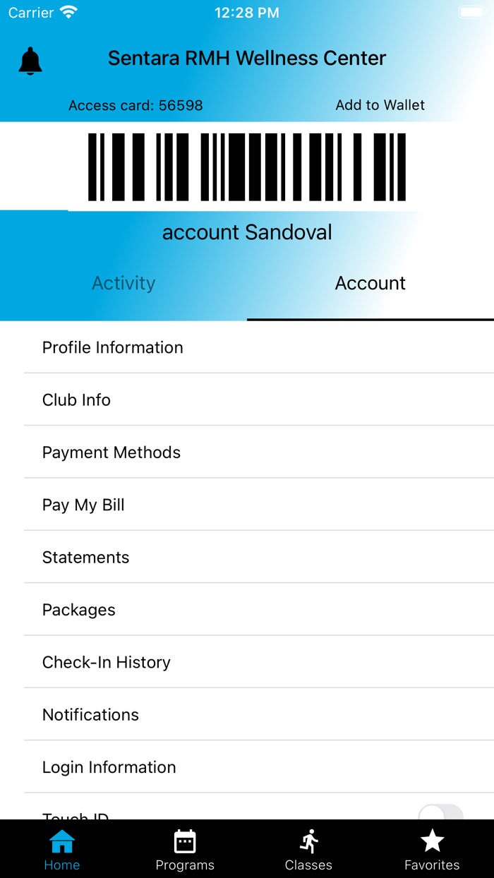 Sentara RMH Wellness Center