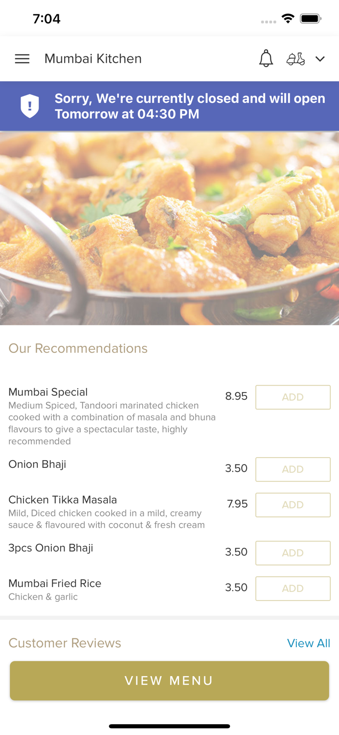 Mumbai Kitchen St James Street