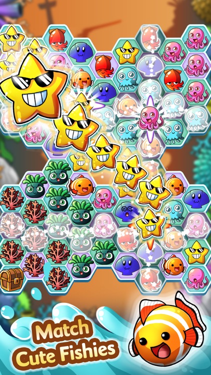 Ocean Blast Match 3 Game screenshot-0