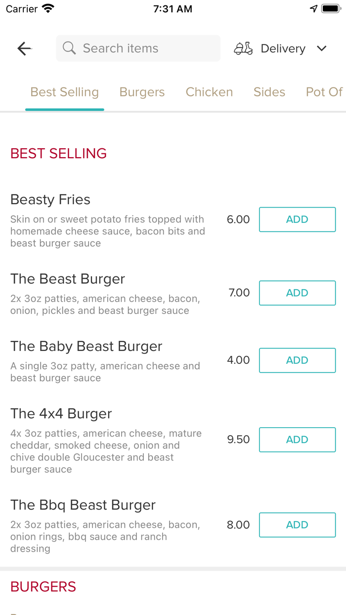 Beast Burger The Kings Head