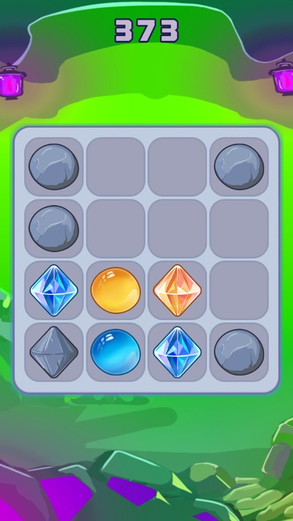 Synthetic gem-Puzzle game