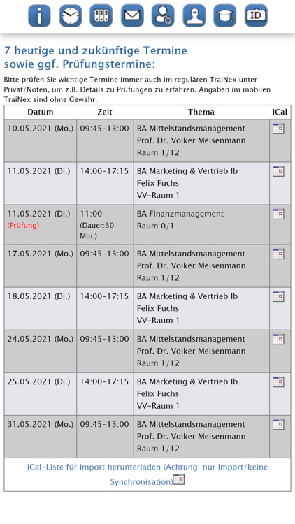 VWA Osnabrück TraiNex