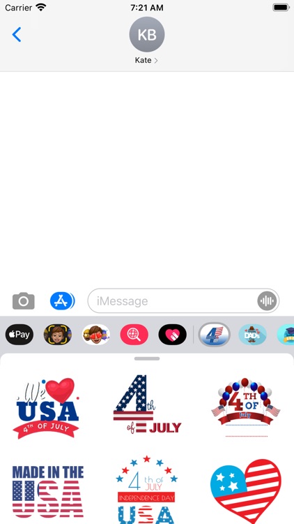 Happy 4th of July Stickers!!!