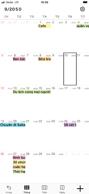 N Calendar: Lịch hàng ngày