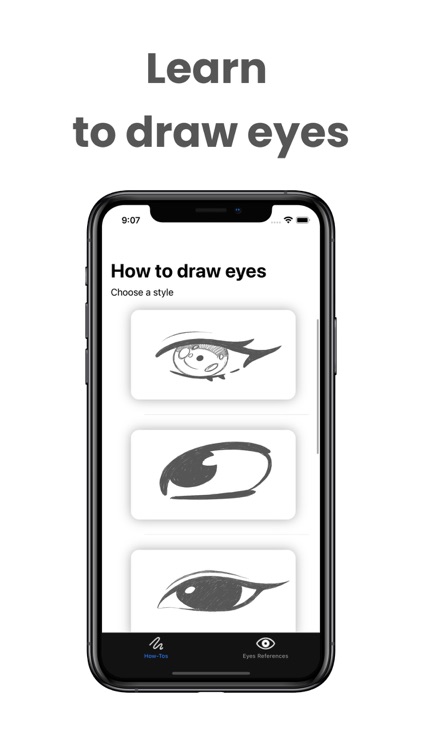 Learn to Draw Eyes ・