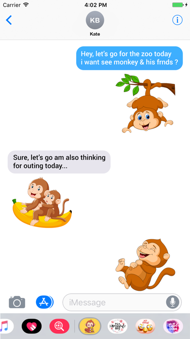 How to cancel & delete Animated Monkey Friends from iphone & ipad 4