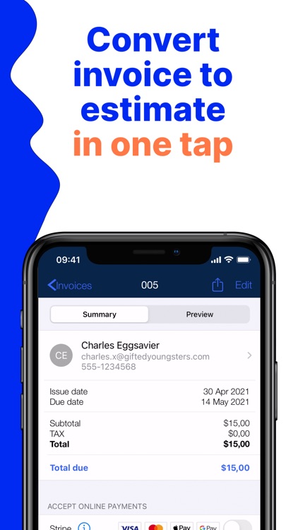 Invoice, Estimate Maker Billdu