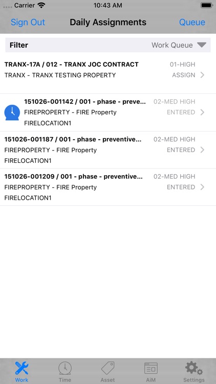 Go 12.1 Work Management
