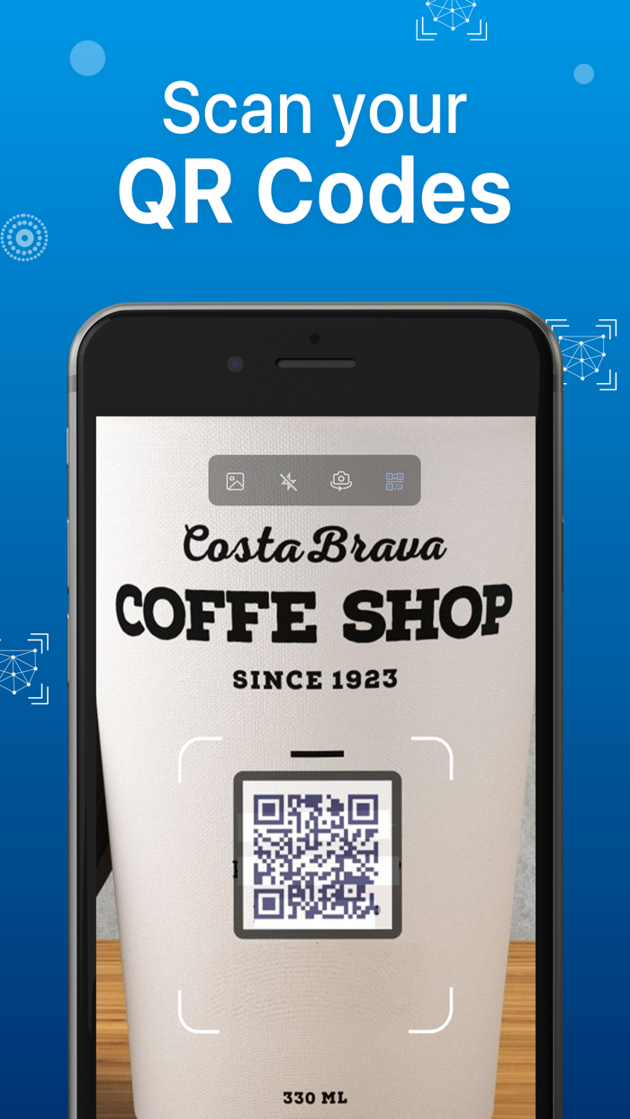 QR GO QR Code Reader, Scanner