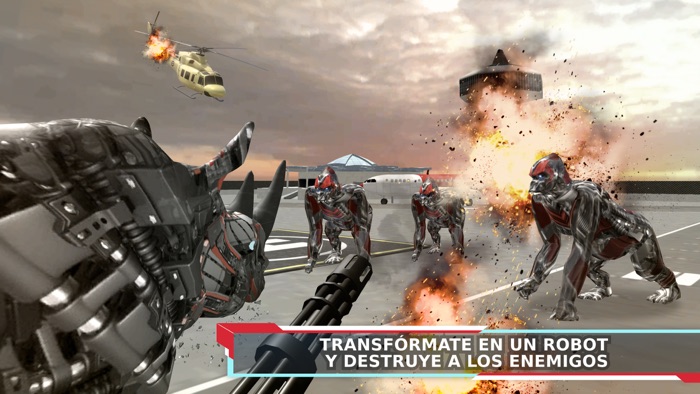 Rhino Robots Transformers Game