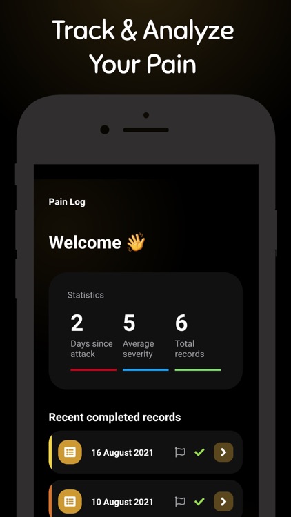Pain Log: Track & Analyze