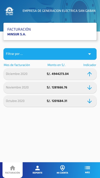 San Gaban SA CRM screenshot-3