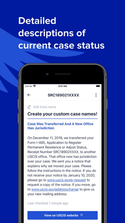 VisaLex USCIS Case Tracker screenshot-3