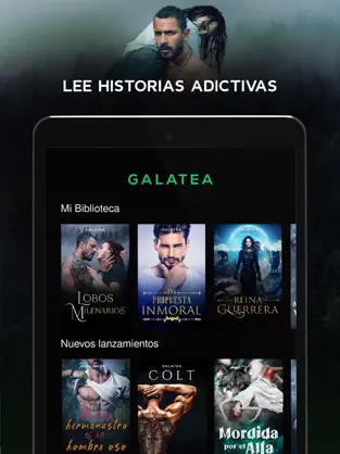 Screenshot 1 GALATEA - Historias adictivas iphone