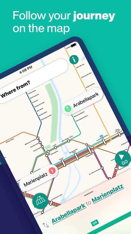 Munich Metro - map & route screenshot-3
