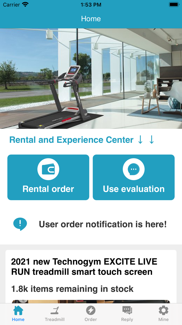 Treadmill Easy Rental