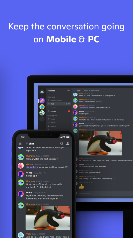 Discord - Chat, Talk & Hangout by Discord, Inc. - (iOS Apps) — AppAgg