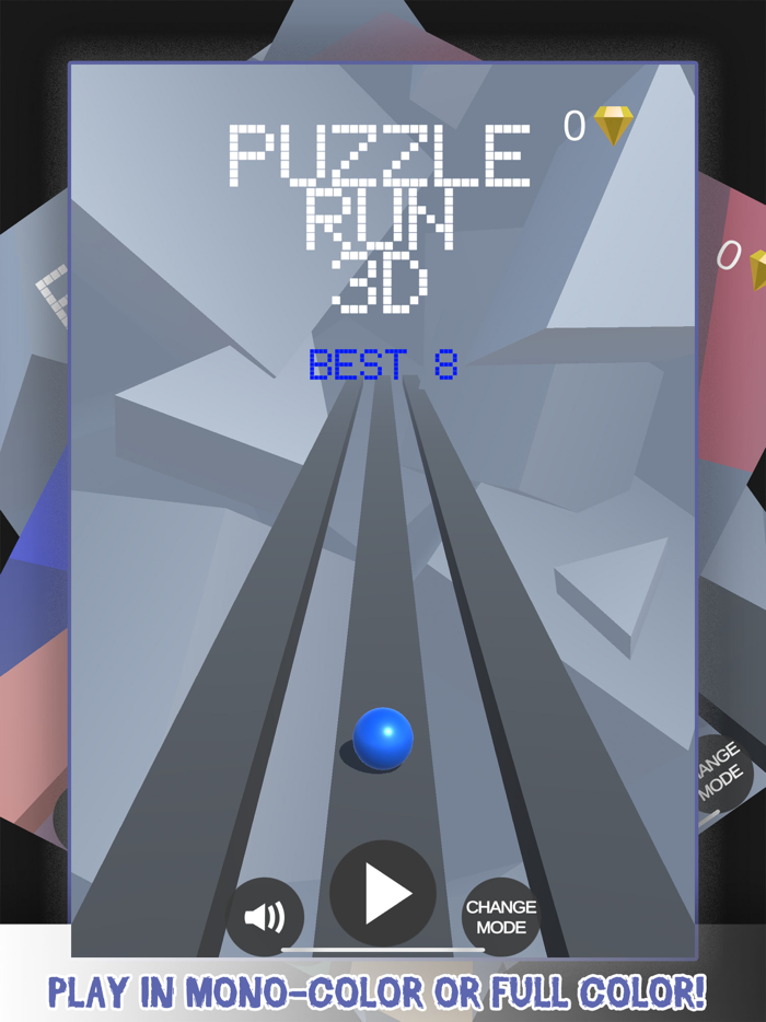Puzzle Run 3D Shape Matcher