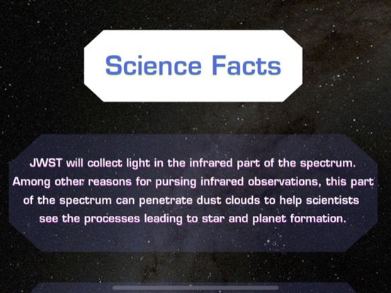 The JWST Augmented Reality App screenshot 4