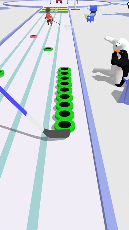 Hockey Sprint 3D screenshot-3