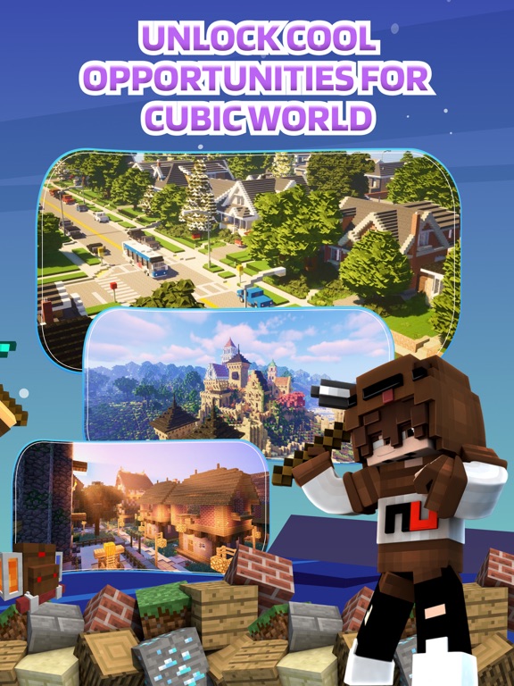 iPad Image of Mods Skins Maps for Minecraft