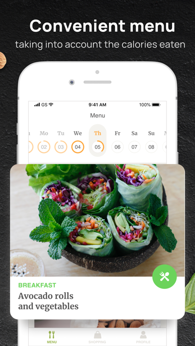 PEP: Vegan - Diet meal plan screenshot 3