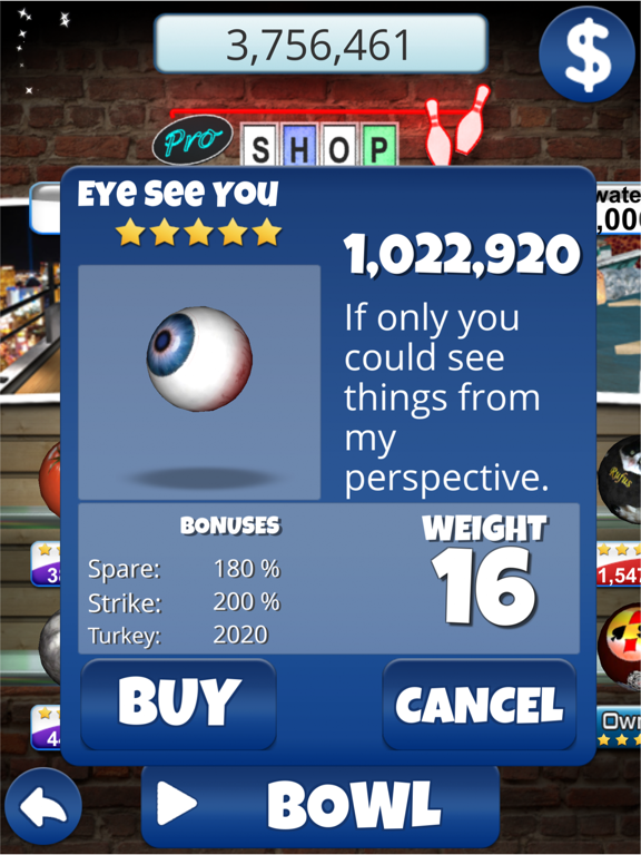 Lets Bowl 2: Free Multiplayer Bowling screenshot