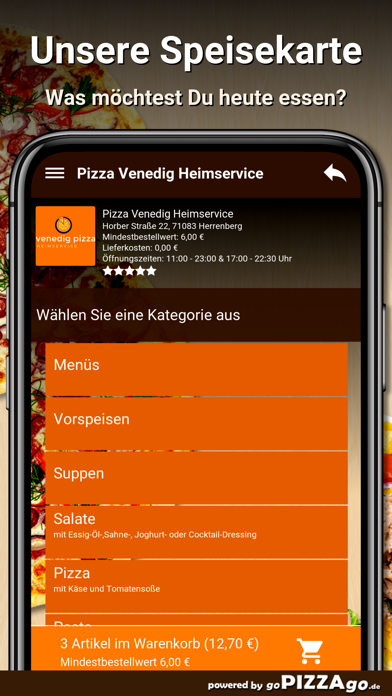 Pizza-Venedig Herrenberg screenshot 4
