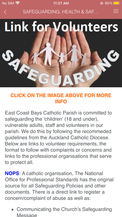 ECB Catholic Parish (NZ) screenshot 2