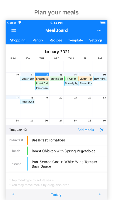 How to cancel & delete MealBoard from iphone & ipad 1