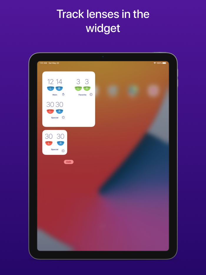 LensesTime - track your lenses