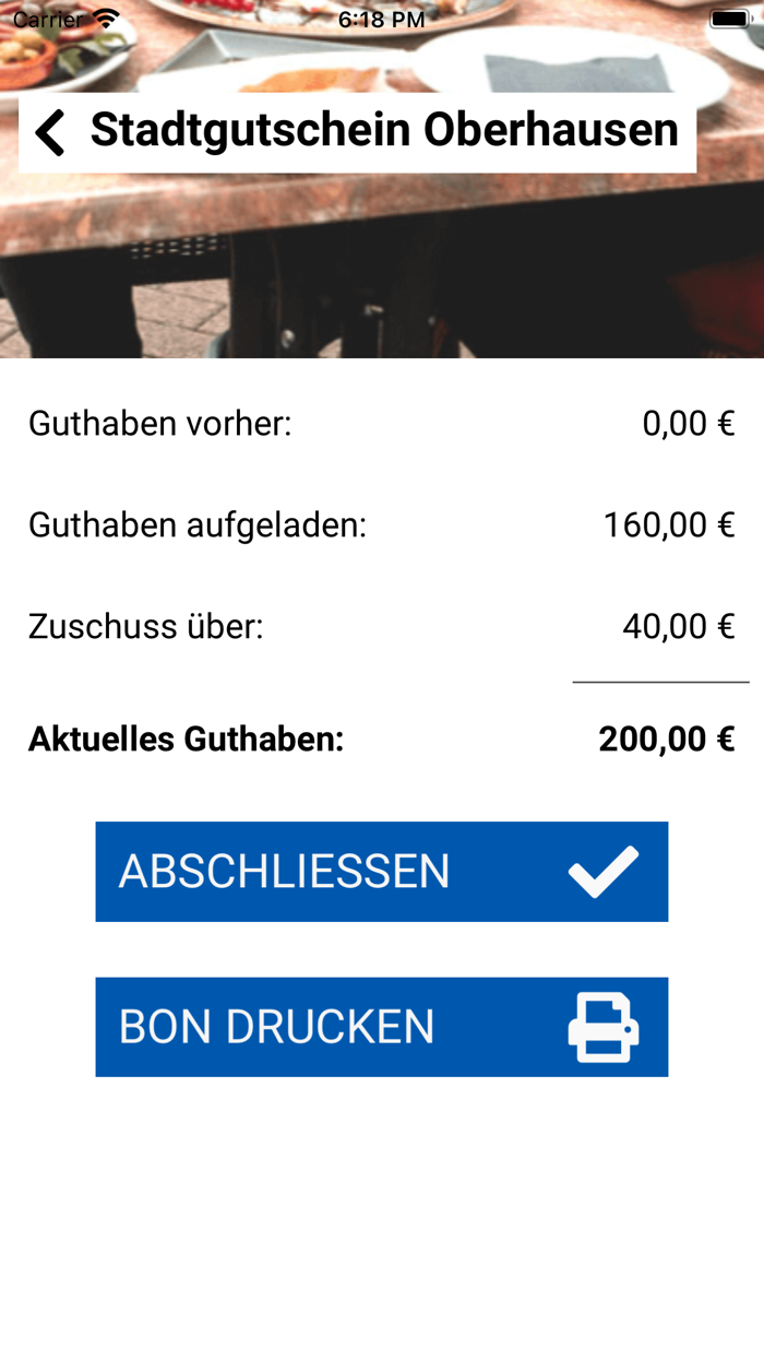 Stadtgutschein Oberhausen