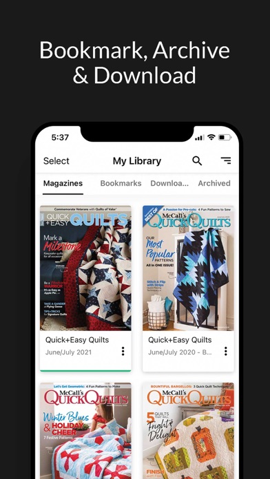 How to cancel & delete McCall's Quick Quilts Magazine from iphone & ipad 4