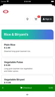 brampton authentic indian food iphone screenshot 2