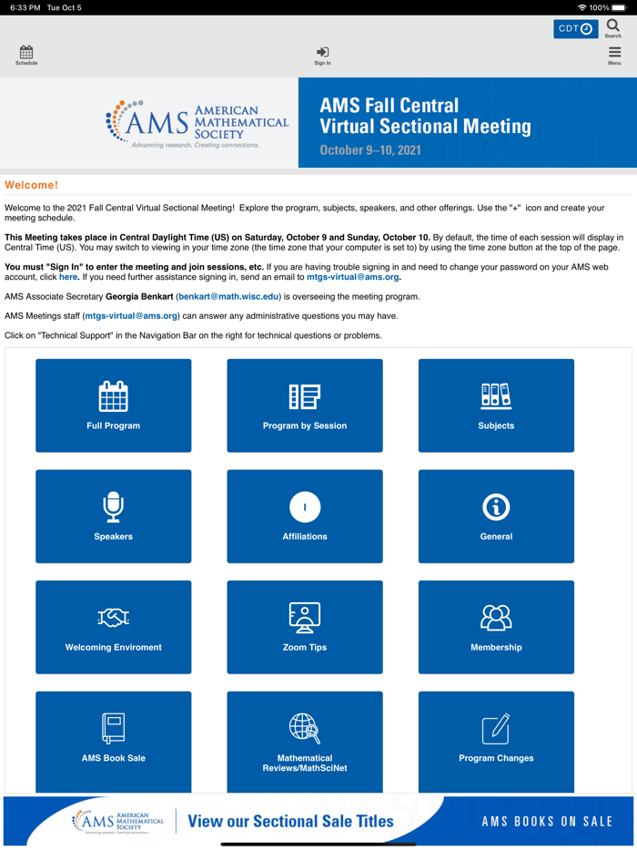 AMS Fall Central 2021