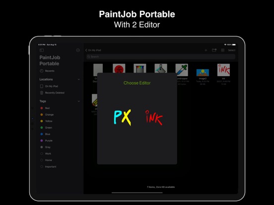 PaintJob Portable Screenshots