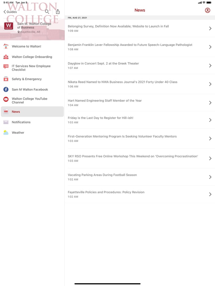 Walton College of Business