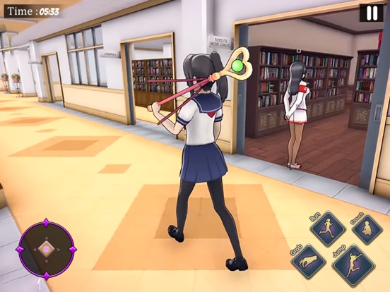 Anime Bad Girl School Life Sim screenshot 4